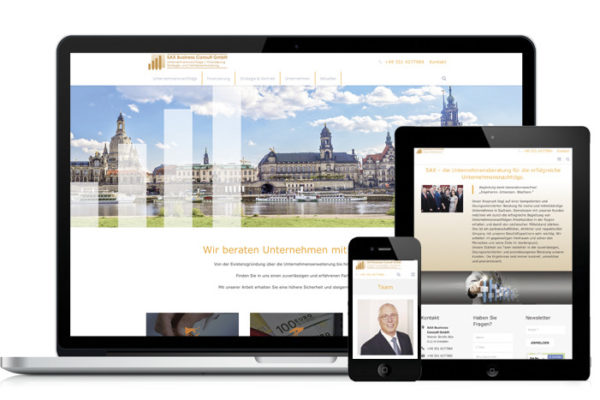 Relaunch Website SAX