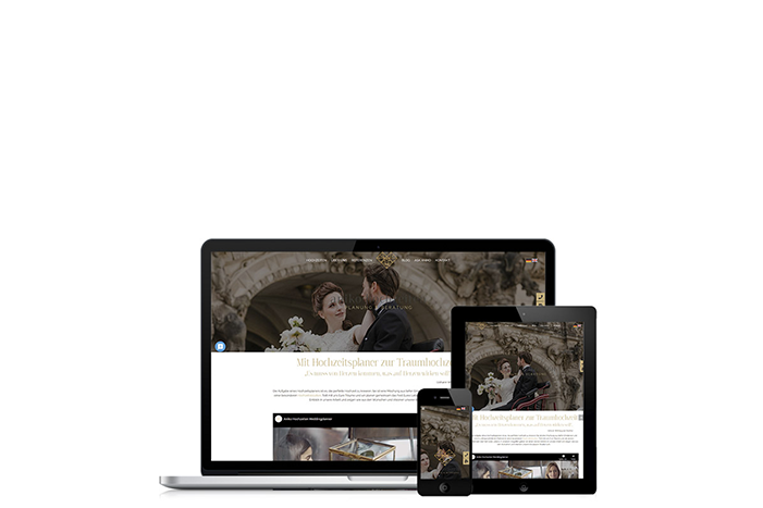 Webdesign Relaunch Hochzeitsplaner